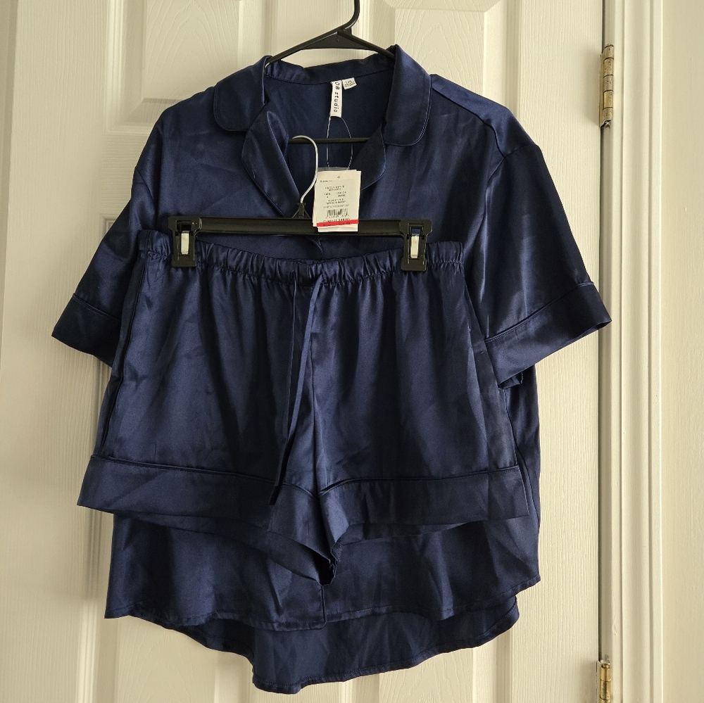 DB Studio Satin Pajama Short Set